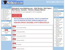 Tablet Screenshot of midiklub.com